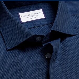 Charles Tyrwhitt Blue Dress Shirt